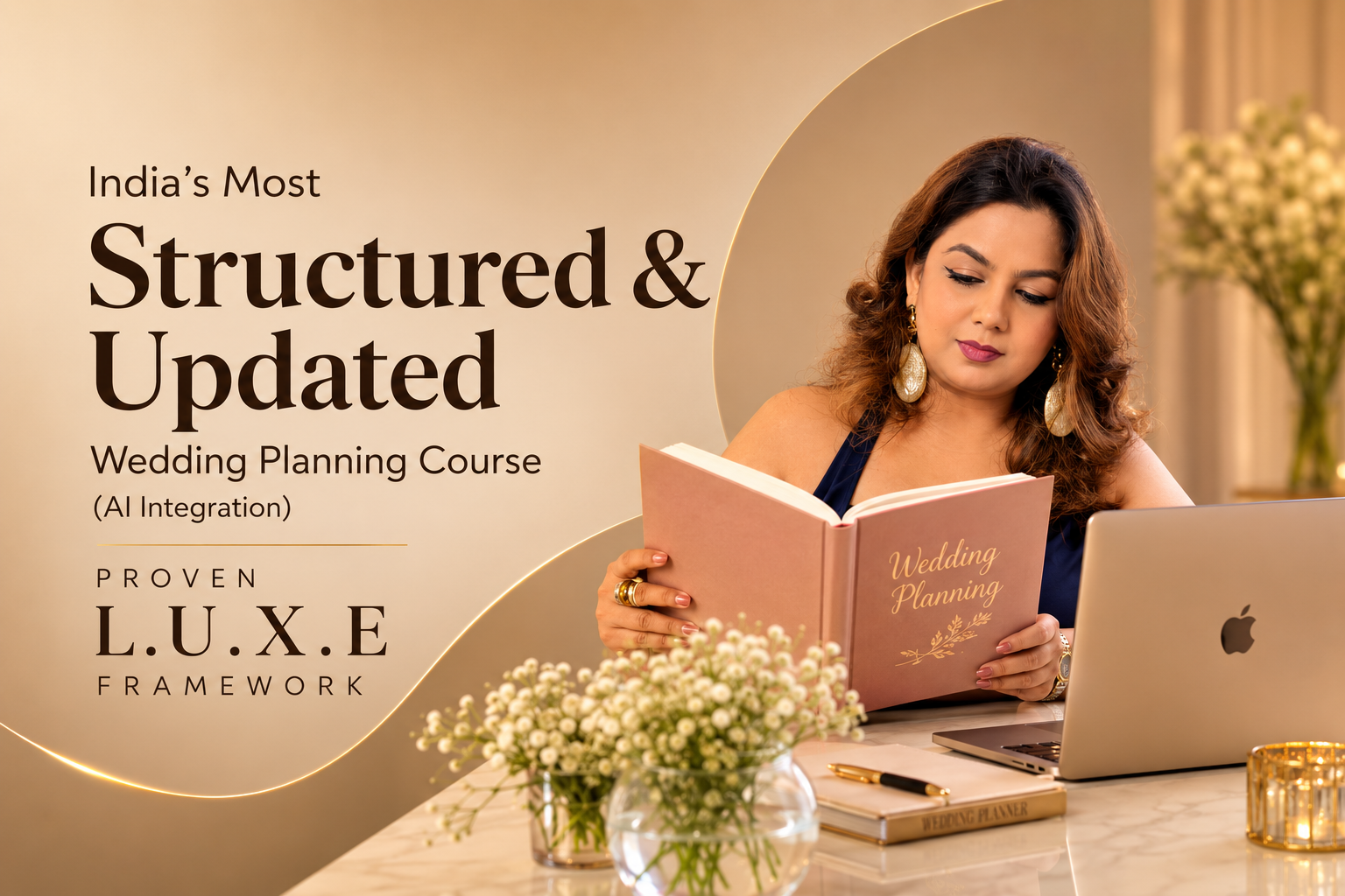 India's Most Structured & Updated Wedding Planning Course — Neha Rathi, L.U.X.E Framework